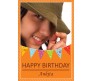 Personalize Photo Happy Birthday Card