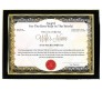 Personalized Award Certificate For Worlds Best Wife With Frame