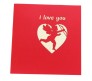 Cupid With Hearts I Love You Cards Laser Cut Specially Imported from UK
