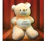 Cute Cream Color Teddy Bear (Size 4 Feet 5 Inches)