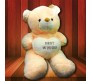 Cute Cream Color Teddy Bear (Size 3 Feet 5 Inches)