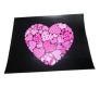 Laptop Skin With Pink Heart Design - Easy Instruction [Adjustable Size]