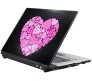 Laptop Skin With Pink Heart Design - Easy Instruction [Adjustable Size]