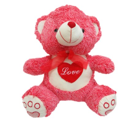 Red & White Teddy New Innovative Style Large Size [20 inches]