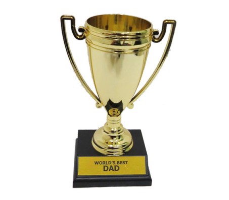 Worlds Best Dad Trophy