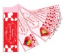 Personalize Valentine Coupon Booklet In Red Hearts Design