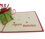 Gift Box Happy Birthday Card Laser Cut Specially Imported from UK