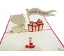 Happy Birthday Puppy and Flag Laser Cut Specially Imported from UK