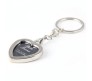 Heart Shape Photo Frame Keychain