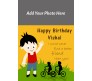 Cute Happy Birthday Personalized Card