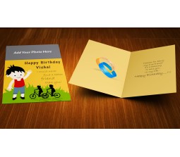 Cute Happy Birthday Personalized Card