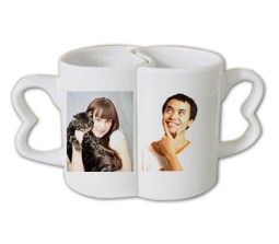 Personalized Couple Joint Mug With Photo