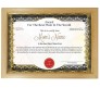 Personalized Award Certificate for Worlds Best Mom with Frame