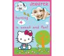 Cute Kitty Birthday Card For Kids