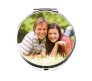 Personalized Round Shape Compact Mirror