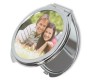 Personalized Round Shape Compact Mirror