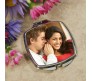 Personalized Round Square Shape Compact Mirror