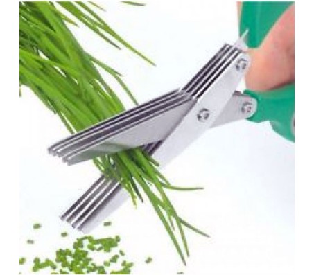 5 Blade Kitchen Scissor for Veggie Cutting and Paper Cutting Kitchen Tool