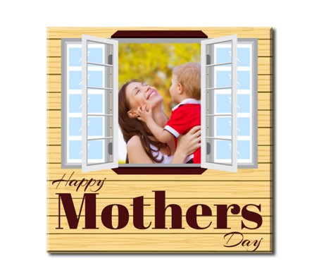 Personalized Happy Mothers Day Square Tile