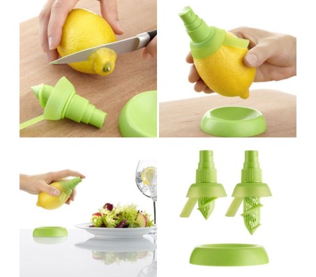 Lemon / Citrus Juice Spray Tool 2PC Set