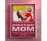 Personalized World's Best Mom Canvas