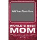 Personalized World's Best Mom Canvas