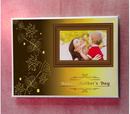 Personalized Happy Mother's Day Golden Theme Canvas