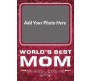 Personalized World's Best Mom Poster
