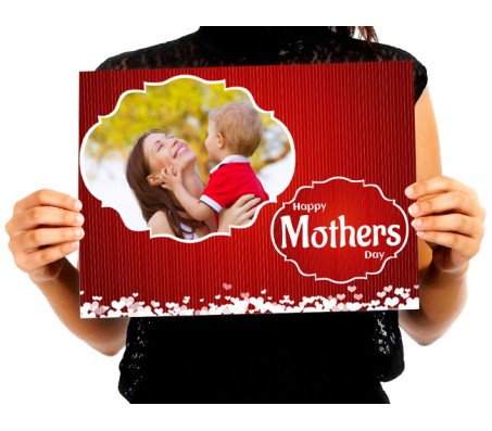 Personalized Happy Mother's Day Love Theme Poster