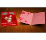 Personalized Birthday Card with Red Roses
