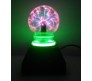 4" Musical Plasma Light Lamp Glows Brighter on Finger Touch