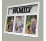Family Collage Photo Frame 3 Photos [White]