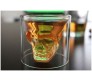 SKULL DOOMED SHOT GLASS Medium Size 4 Inches