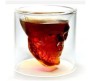 SKULL DOOMED SHOT GLASS Medium Size 4 Inches