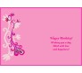 Flower & Dance Romantic Birthday Card