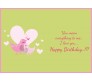 Extremely Romantic Birthday Card With 4 Image Options