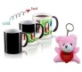 Personalized Magic Mug With Teddy Keychain