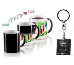 Personalized Magic Mug With Metal Keychain