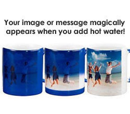 Customized Blue Magic Mug