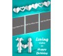 Paper Cut & Fold Romantic Birthday Card