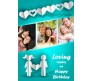 Paper Cut & Fold Romantic Birthday Card