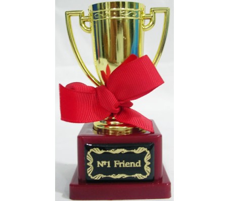 Number 1 Friend Trophy