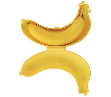 Yellow Banana Case Anti squeez Carry Case