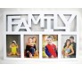 Wooden Family Photo Frame - 4 Photos