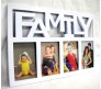 Wooden Family Photo Frame - 4 Photos