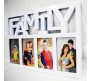 Wooden Family Photo Frame - 4 Photos