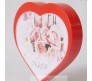 Valentine Heart Shape Two Sided Rotating Music Frame With Sound Sensor