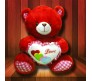 Cute and Red Love Teddy (Size 2 Feet 2 Inches)