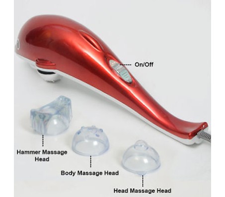Dolphin Infrared Hammer Full Body Massager With 3 Attachment Body Slimmer