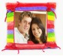 Rainbow Colored Personalized Pillow
